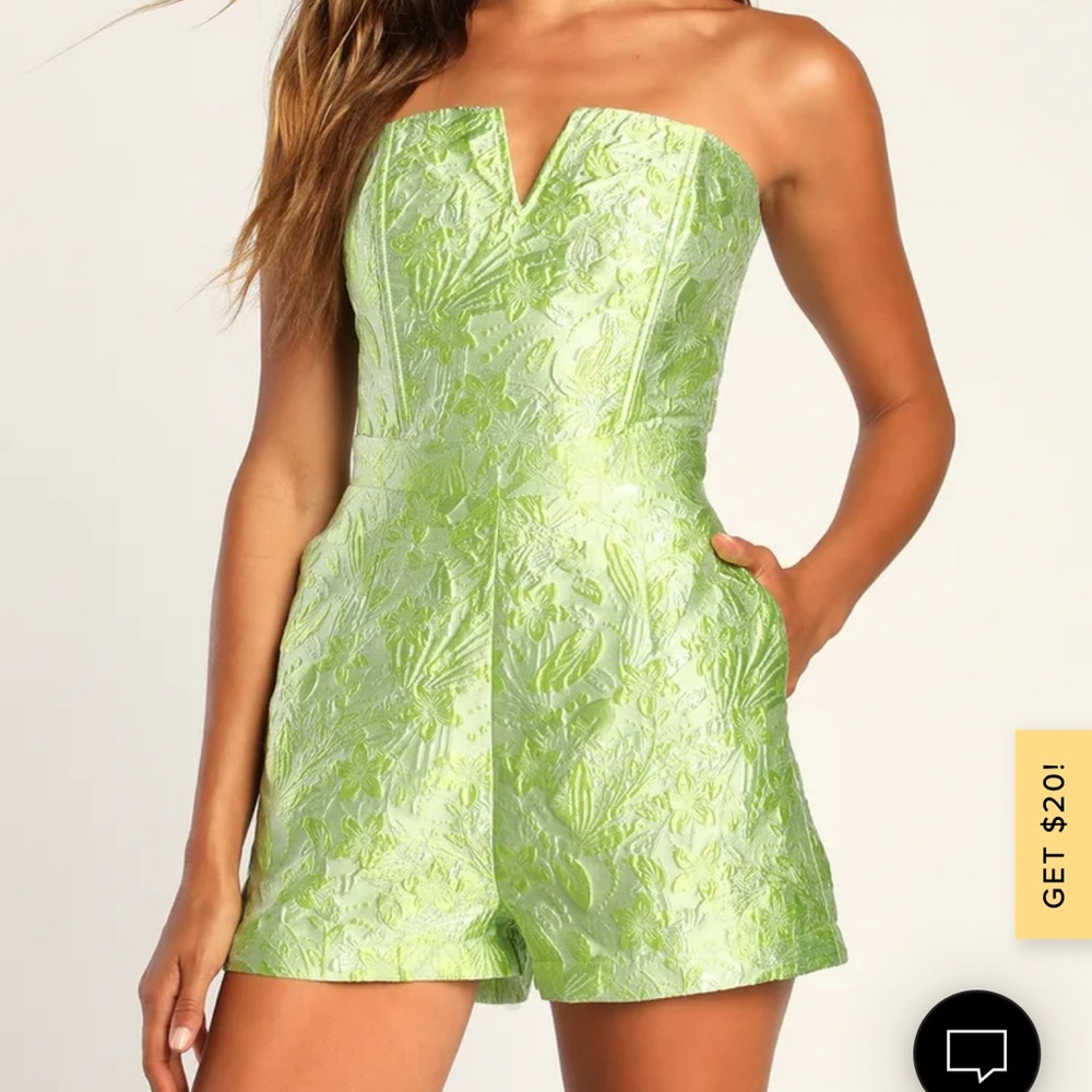 Lulu’s Lime Green Romper